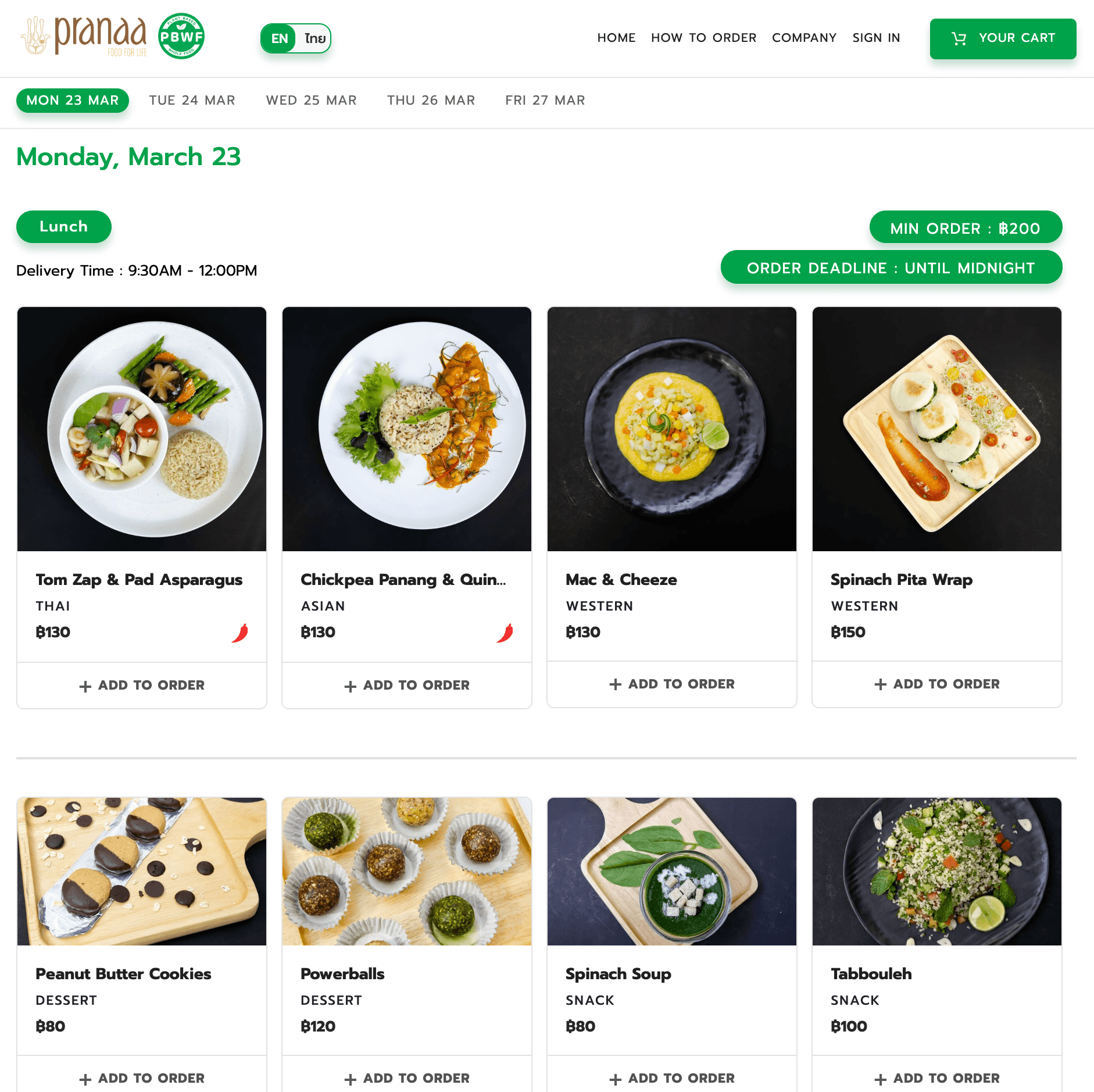 Praana Foods — AI nutrition platform