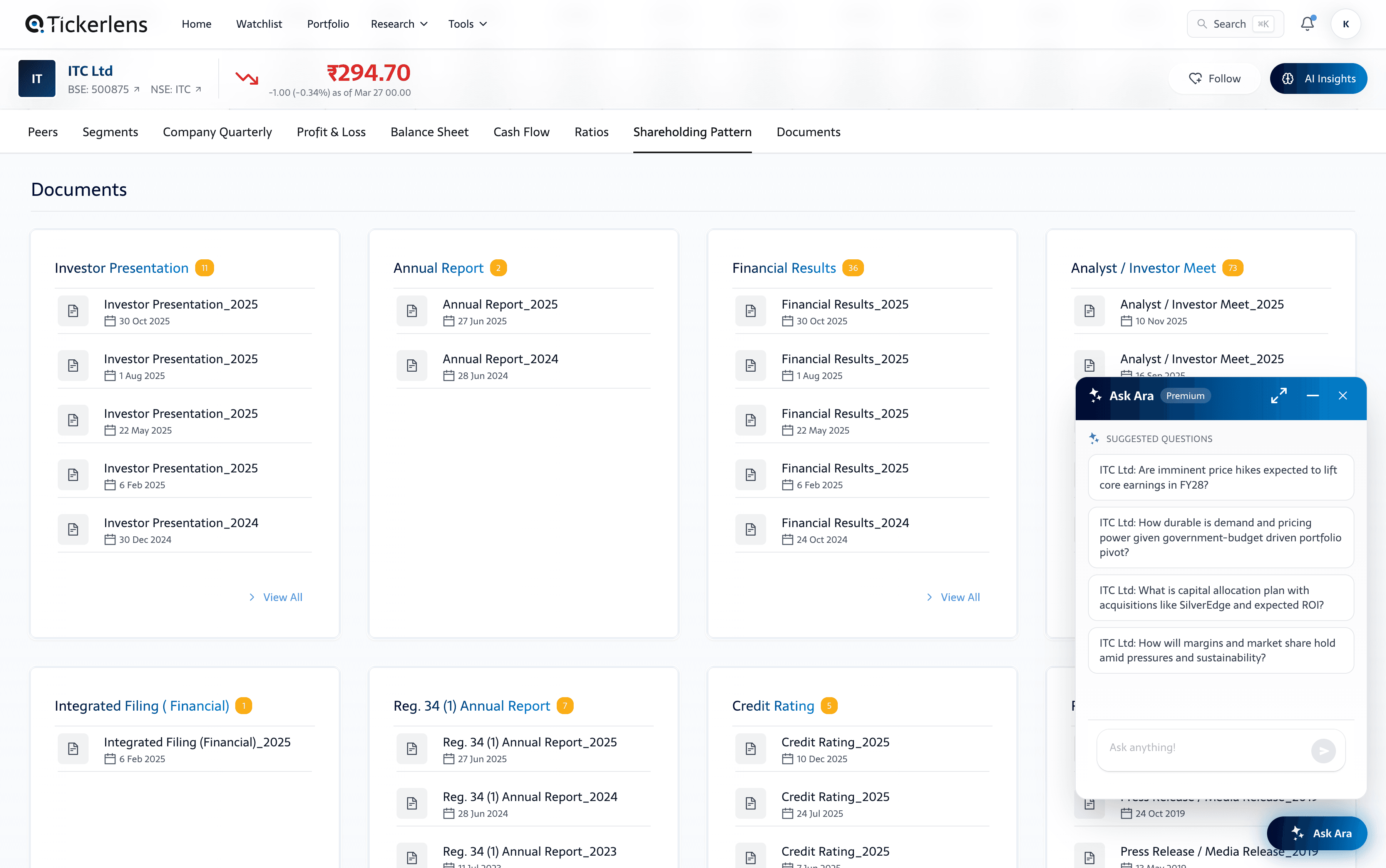 TickerLens screenshot 4